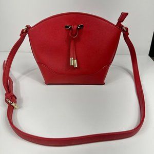 Red Shoulder Purse